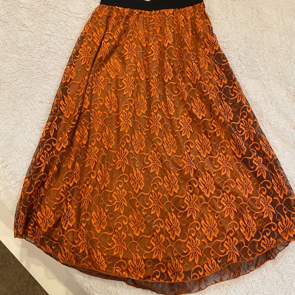 LuLaRoe Lucy Lace Skirt